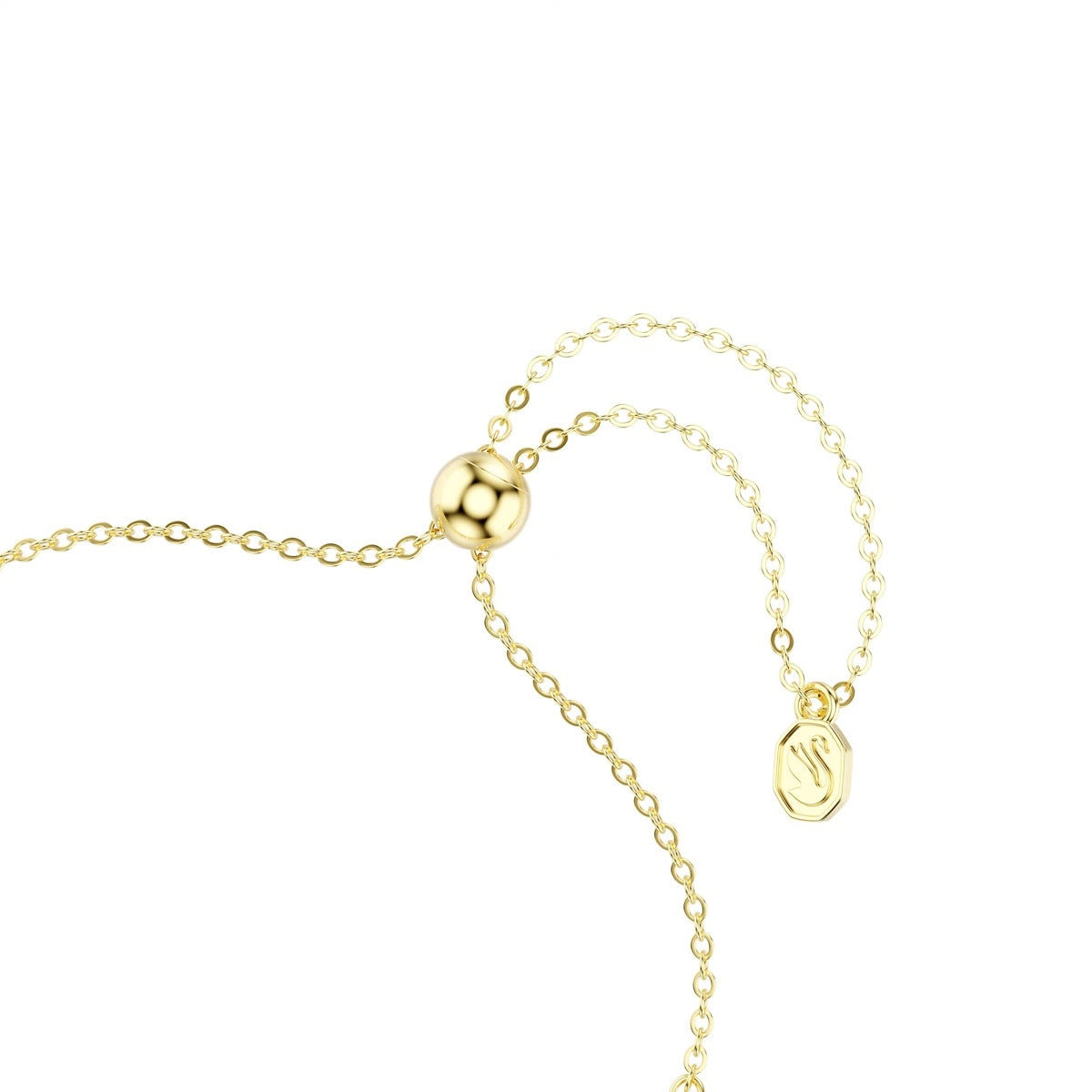 Swarovski Imber Gold Round Cut Blue Bracelet