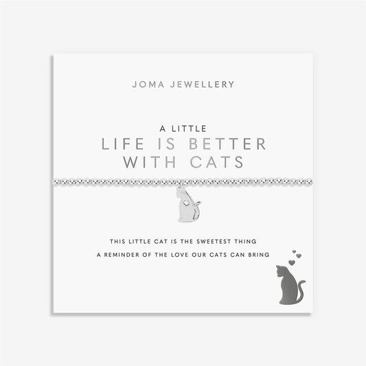 Joma A Little Life Is Better With Cats Bracelet