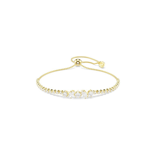 Swarovski Mesmera Gold White Mixed Cuts Bracelet