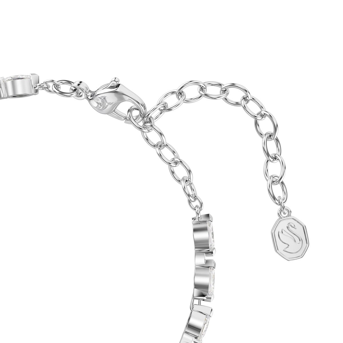 Swarovski Mesmera Silver White Marquise Cut Overlap Bracelet