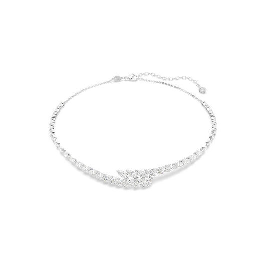 Swarovski Mesmera Silver White Marquise Cut Necklace