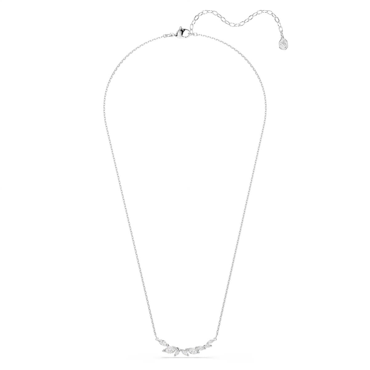 Swarovski Mesmera Silver White Marquise Cut Necklace