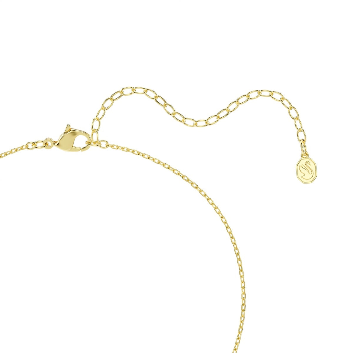 Swarovski Mesmera Gold White Mixed Cuts Y Necklace