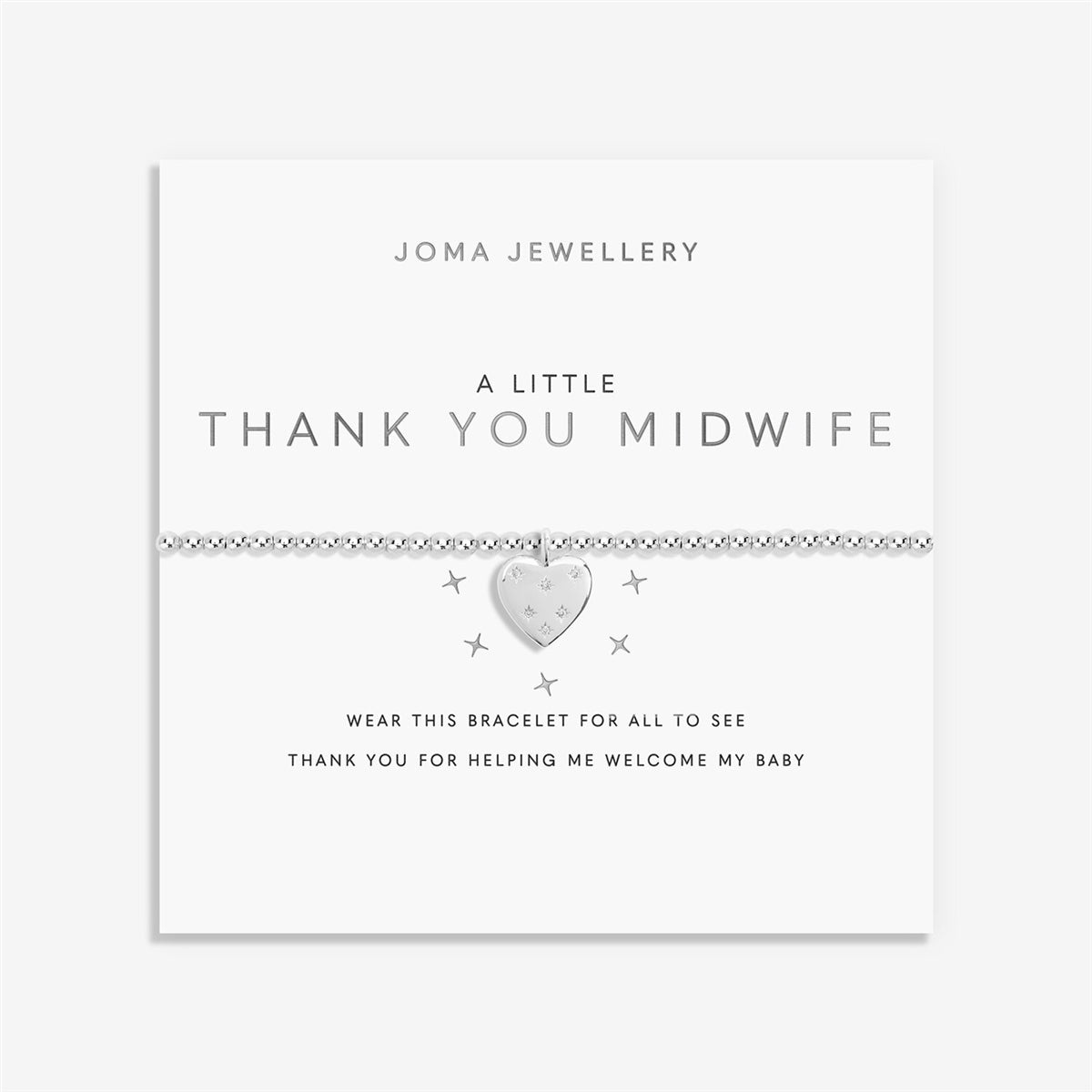Joma A Little Thank You Midwife Bracelet