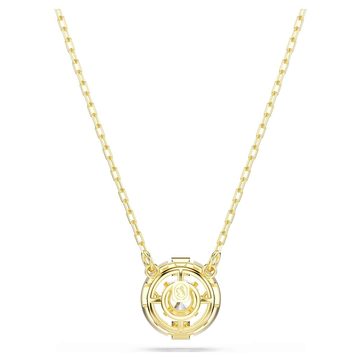 Swarovski Una Angelic Gold Mixed Cuts White Necklace