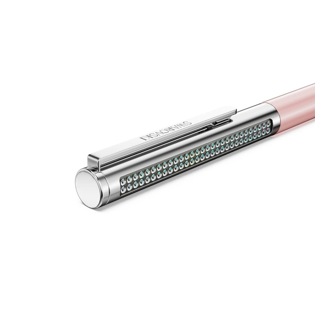 Swarovski Matrix Pink Lacquered Chrome Plated Tennis Ballpoint Pen