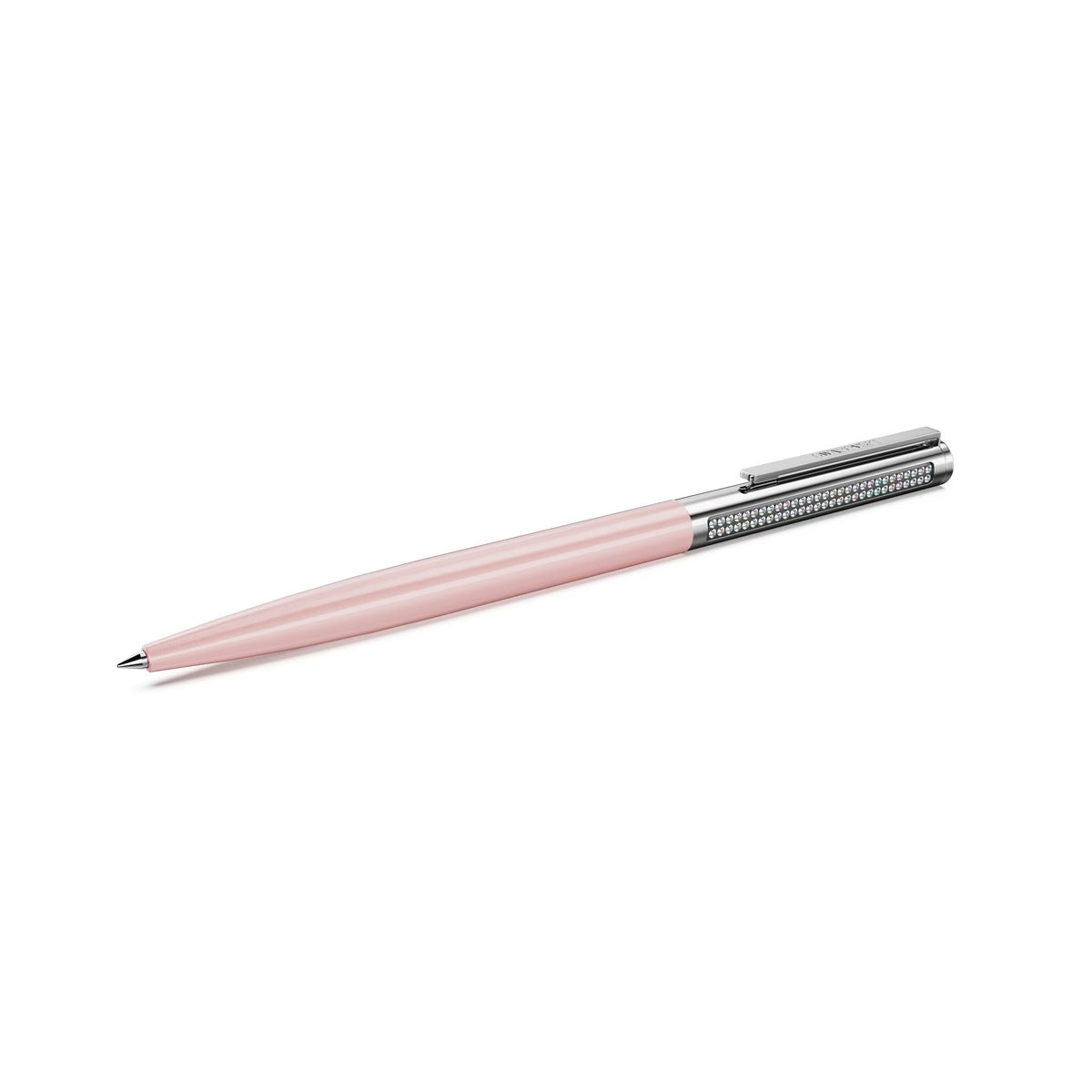 Swarovski Matrix Pink Lacquered Chrome Plated Tennis Ballpoint Pen