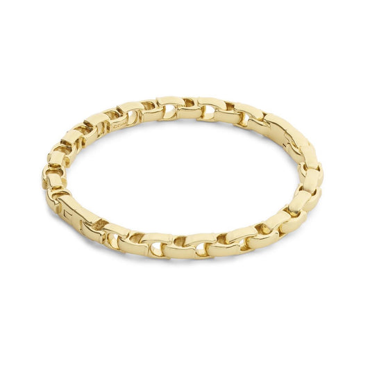 Coach Gold Signature C Link Bangle Bracelet