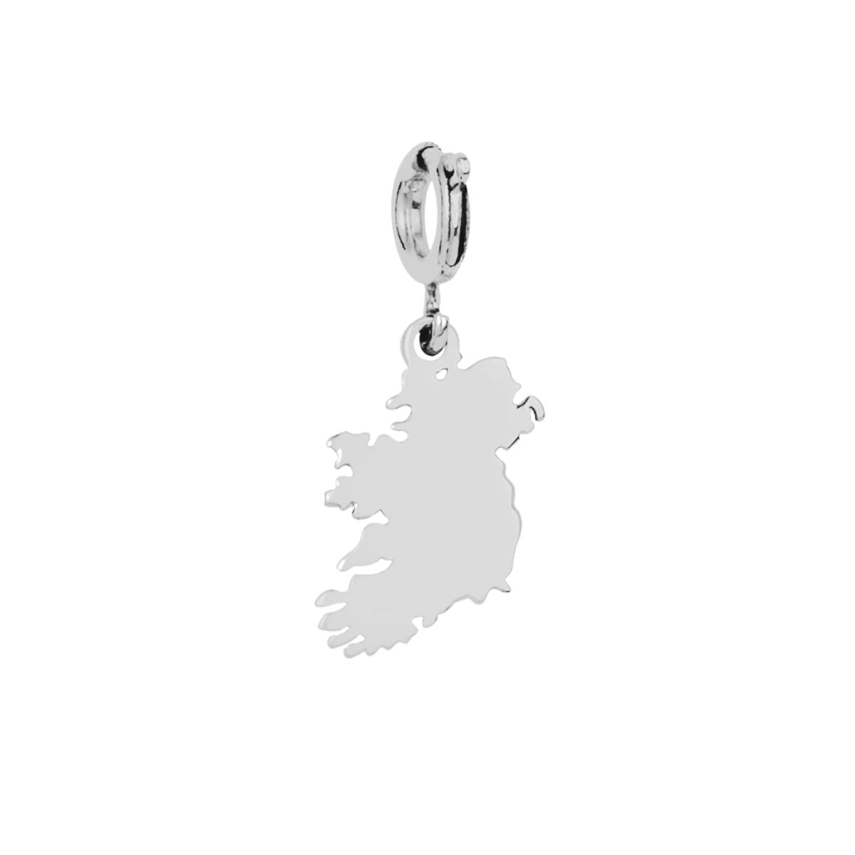 Over & Over Silver Stainless Steel Ireland Charm