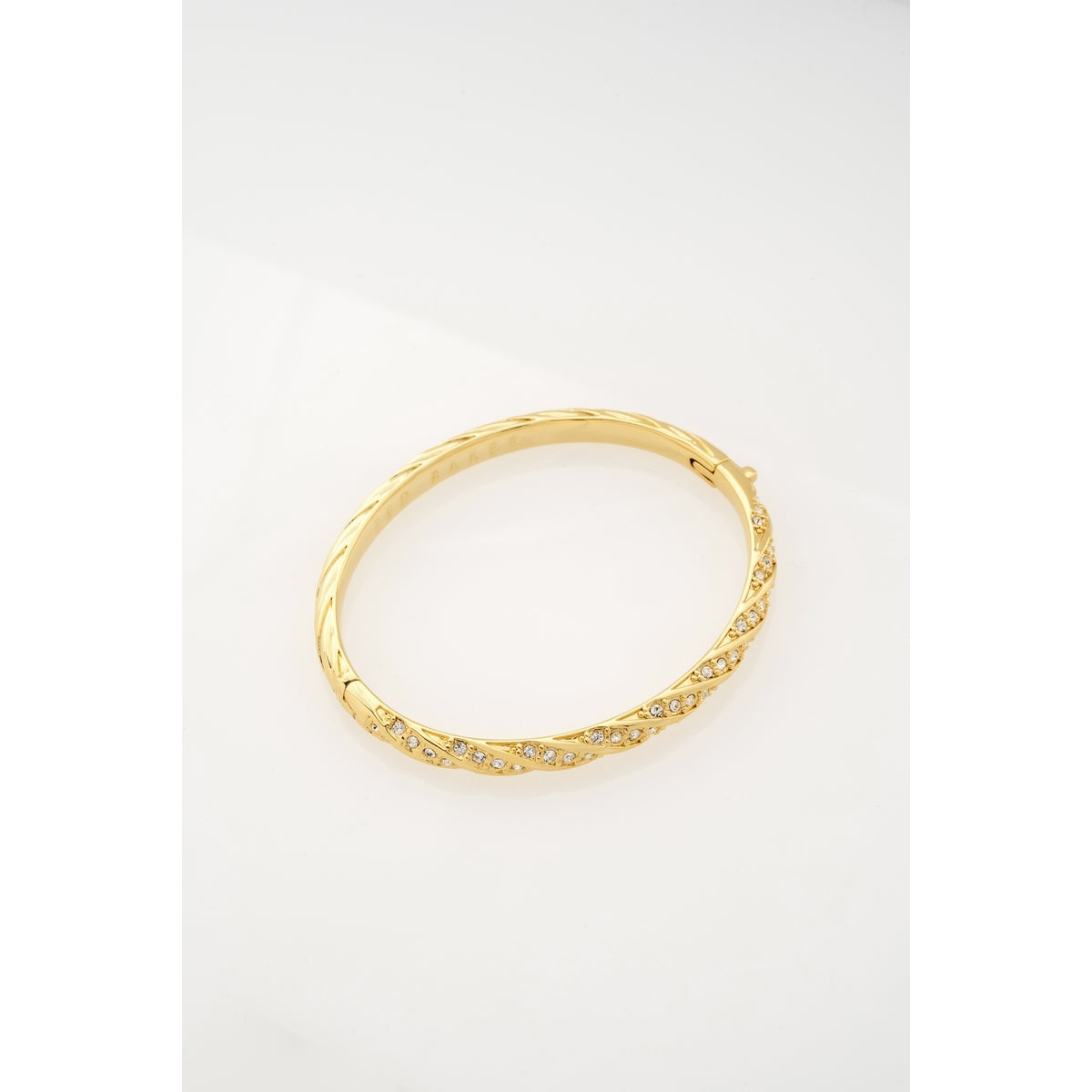 Ted Baker Gold Torvi CrystalTwist Bangle
