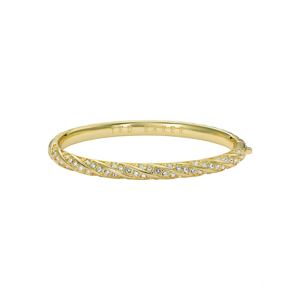Ted Baker Gold Torvi CrystalTwist Bangle