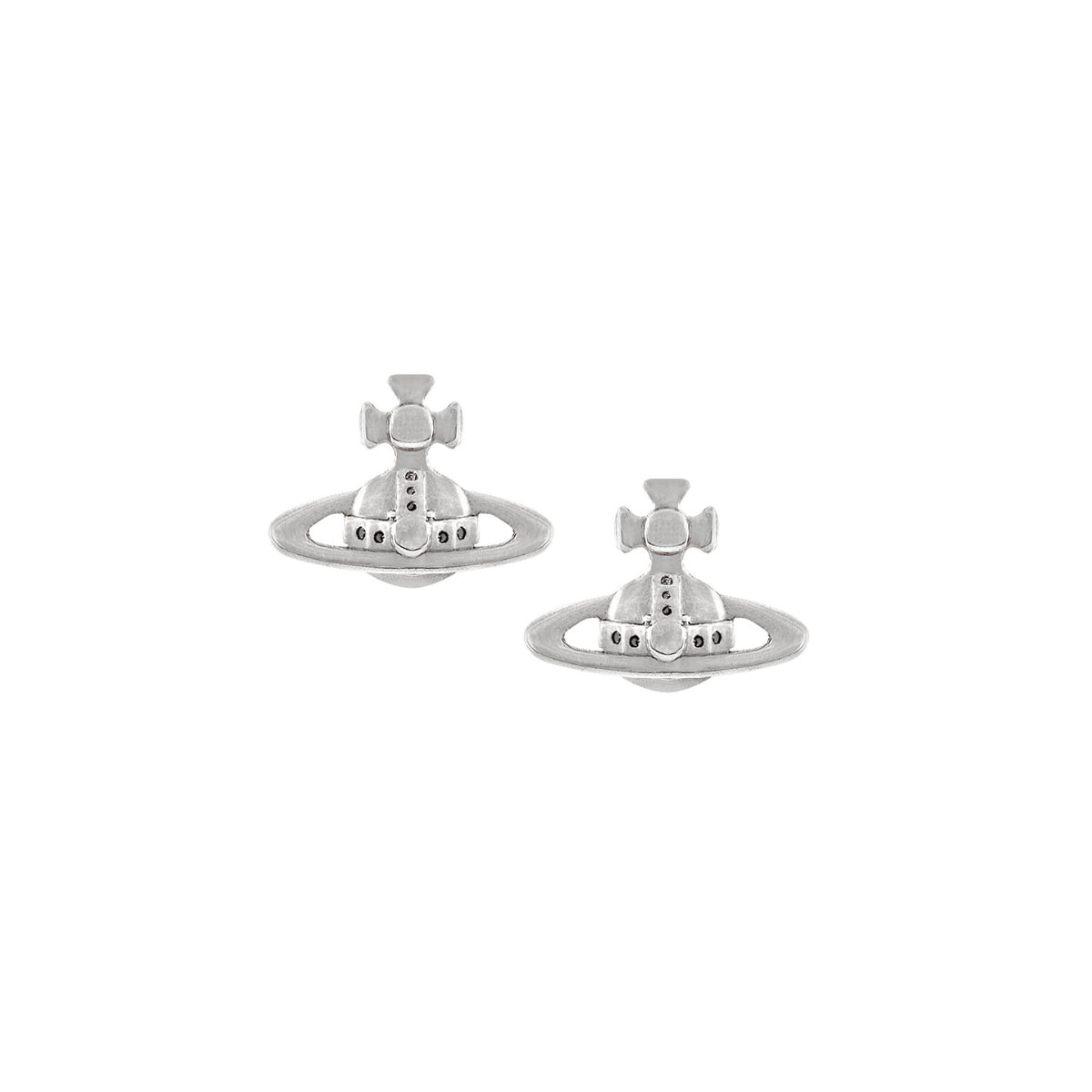 Vivienne Westwood Silver Lorelei Orb Studs