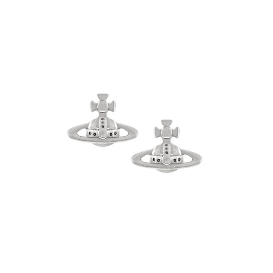Vivienne Westwood Silver Lorelei Orb Studs