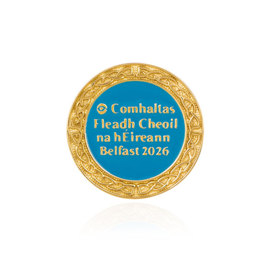 Argento Official Belfast Fleadh 2026 Lapel Pin