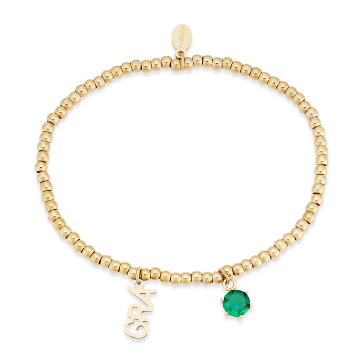 Karma Gold 14k Stainless Steel Le Grá Bracelet