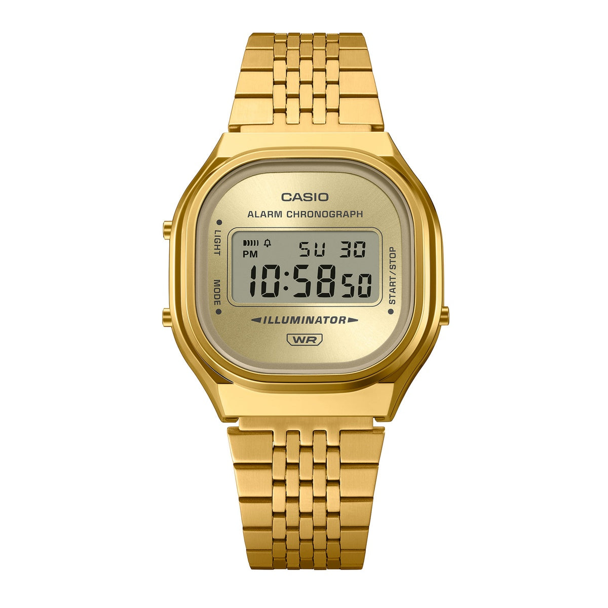 Casio A140WEG-9AEF Vintage Gold Sunray Watch