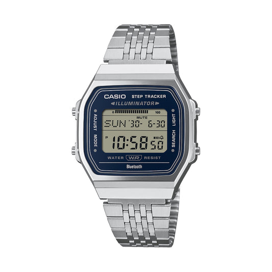 Casio ABL-100WE-2AEF Silver Blue Bluetooth Watch