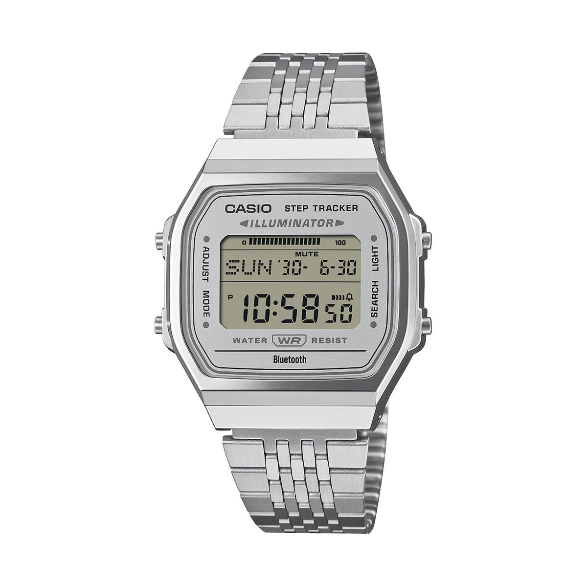 Casio ABL-100WE-7AEF Silver Bluetooth Watch