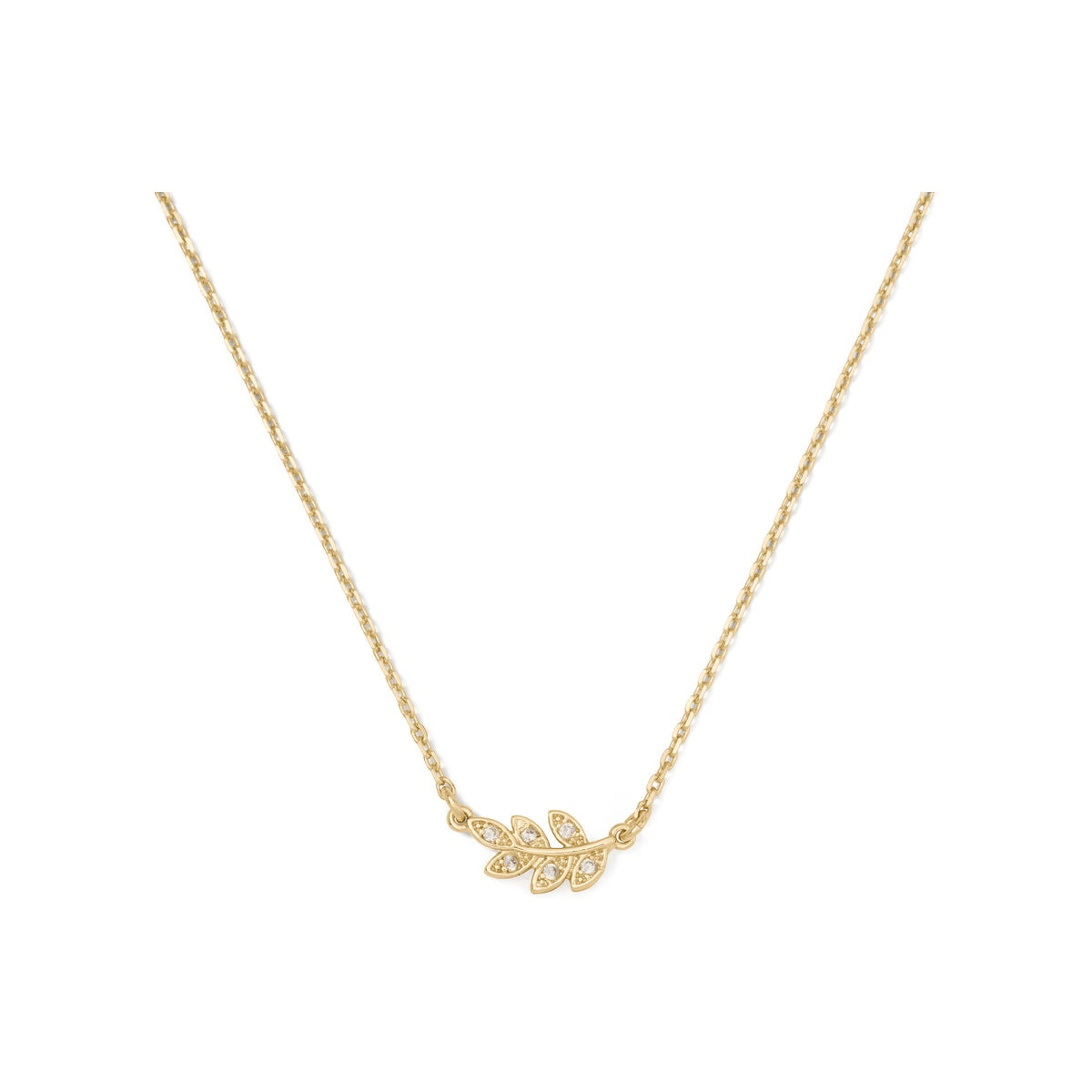Kate Spade New York Gold Over a New Leaf Gifting Necklace