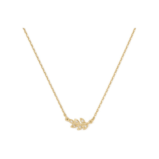 Kate Spade New York Gold Over a New Leaf Gifting Necklace
