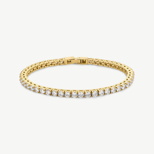 D.Louise Gold Luxe CZ Tennis Bracelet