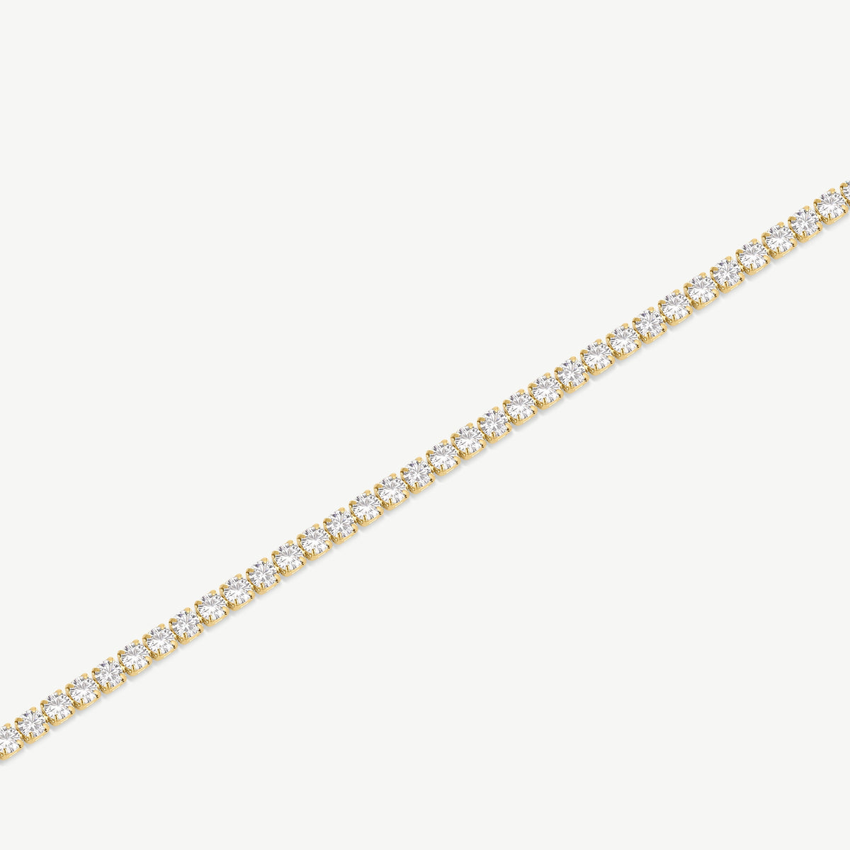 D.Louise Gold Luxe CZ Tennis Bracelet