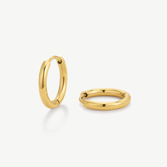 D.Louise Gold Essential Small Hoop Earrings