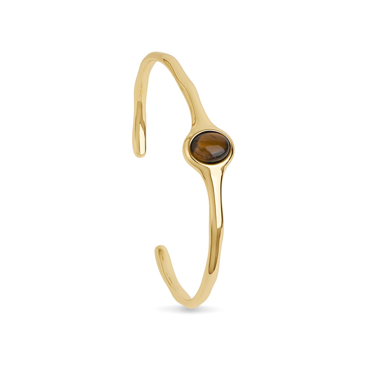 August Woods Gold Molten Tiger's Eye Bangle