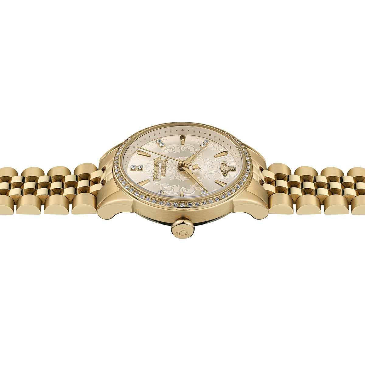 Vivienne Westwood Gold Little Wallace Champagne Dial Watch