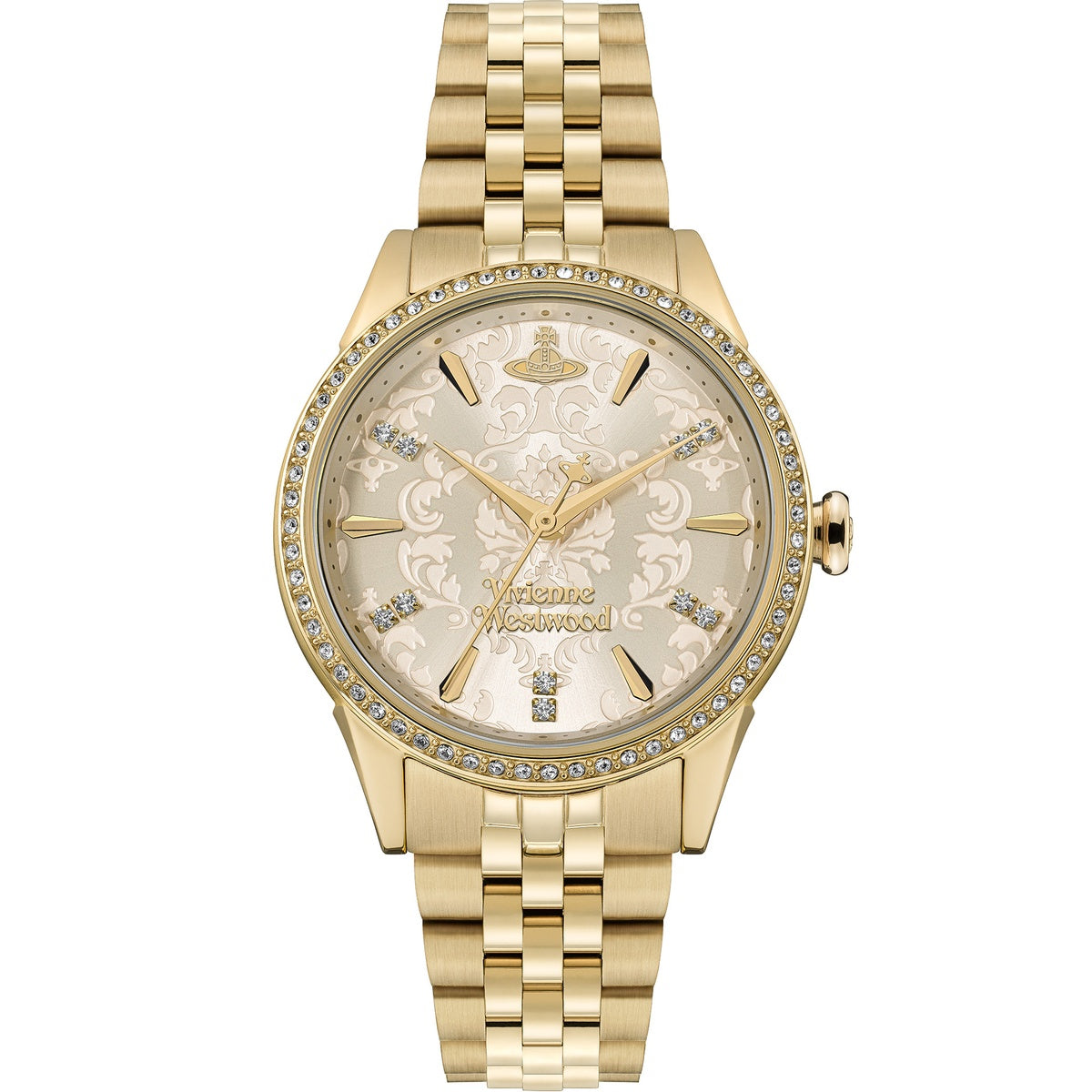 Vivienne Westwood Gold Little Wallace Champagne Dial Watch