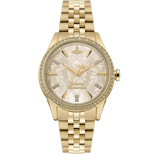 Vivienne Westwood Gold Little Wallace Champagne Dial Watch