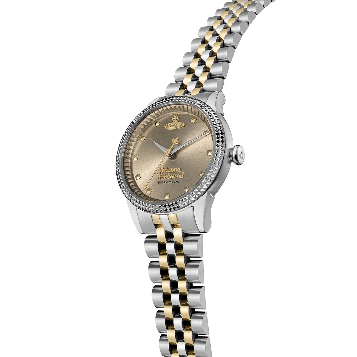 Vivienne Westwood Gold Mix Little Seymour Grey Dial Watch