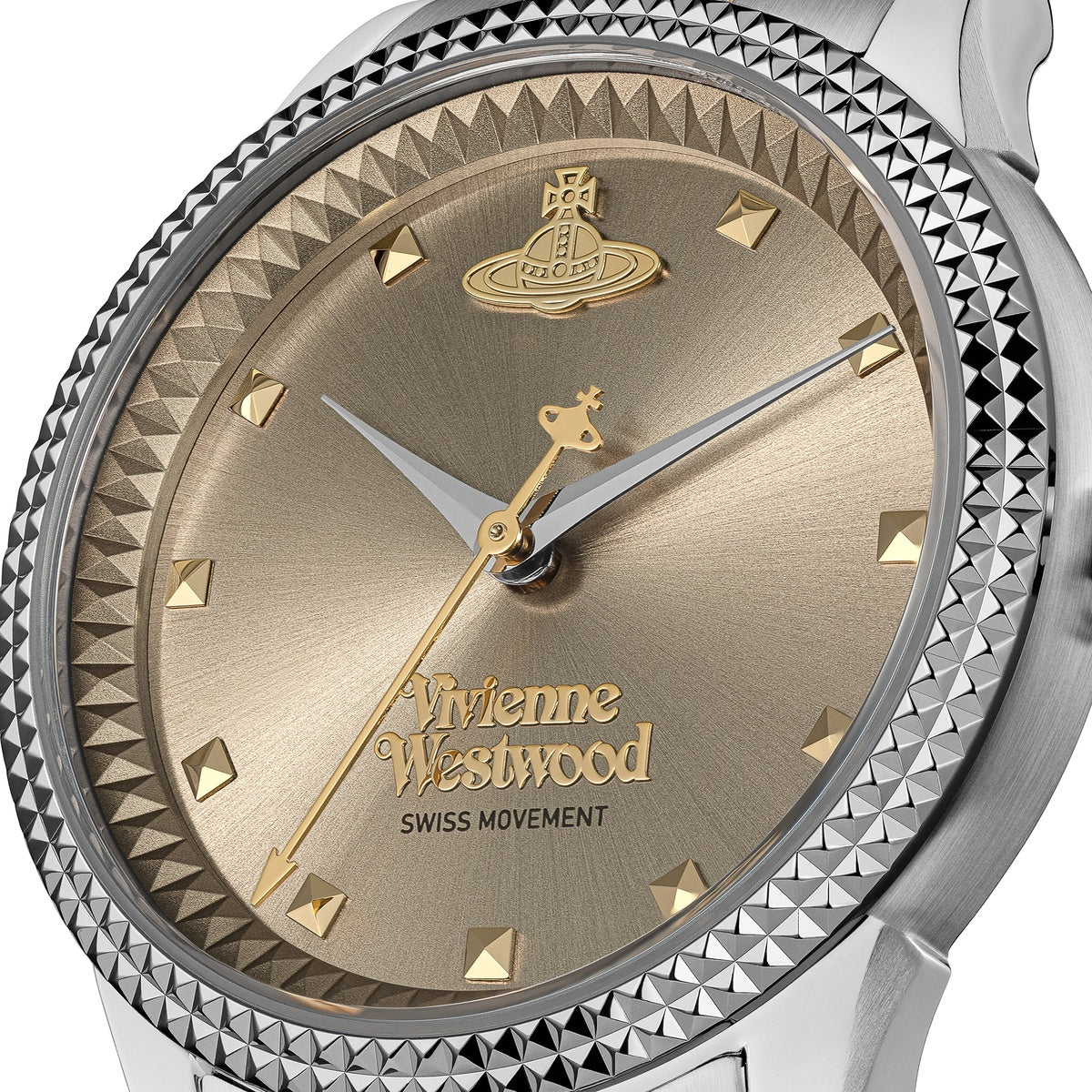 Vivienne Westwood Gold Mix Little Seymour Grey Dial Watch