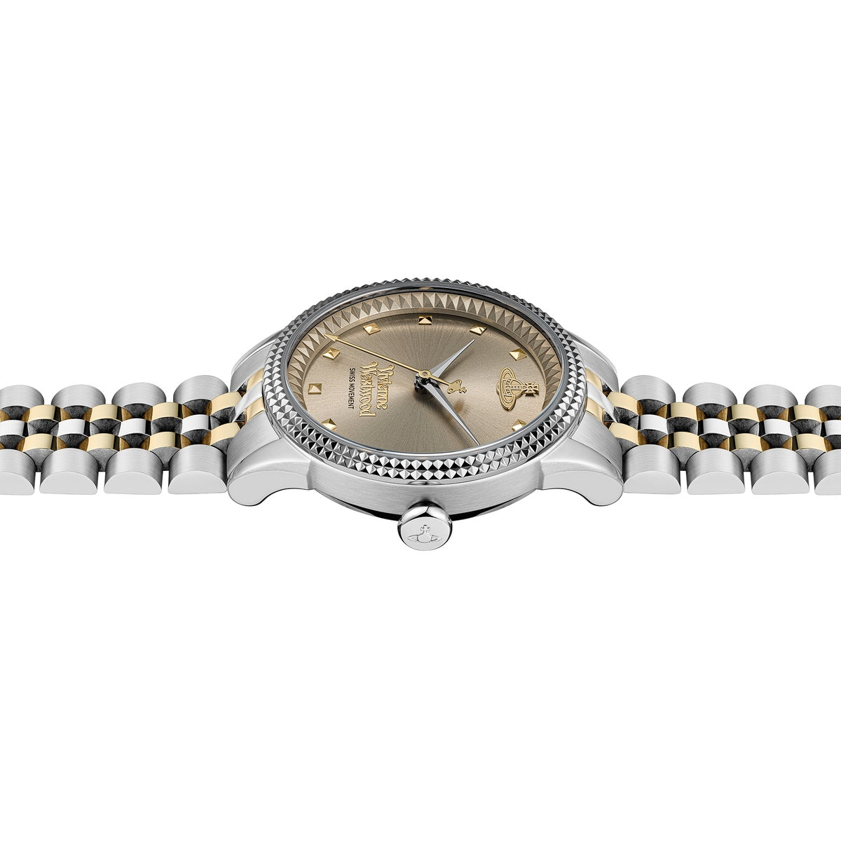 Vivienne Westwood Gold Mix Little Seymour Grey Dial Watch