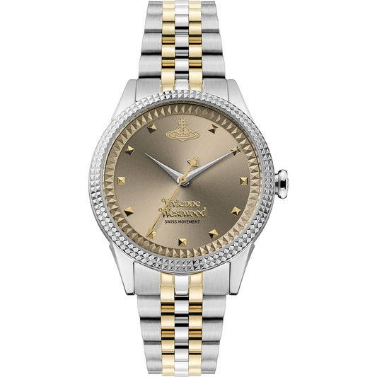 Vivienne Westwood Gold Mix Little Seymour Grey Dial Watch