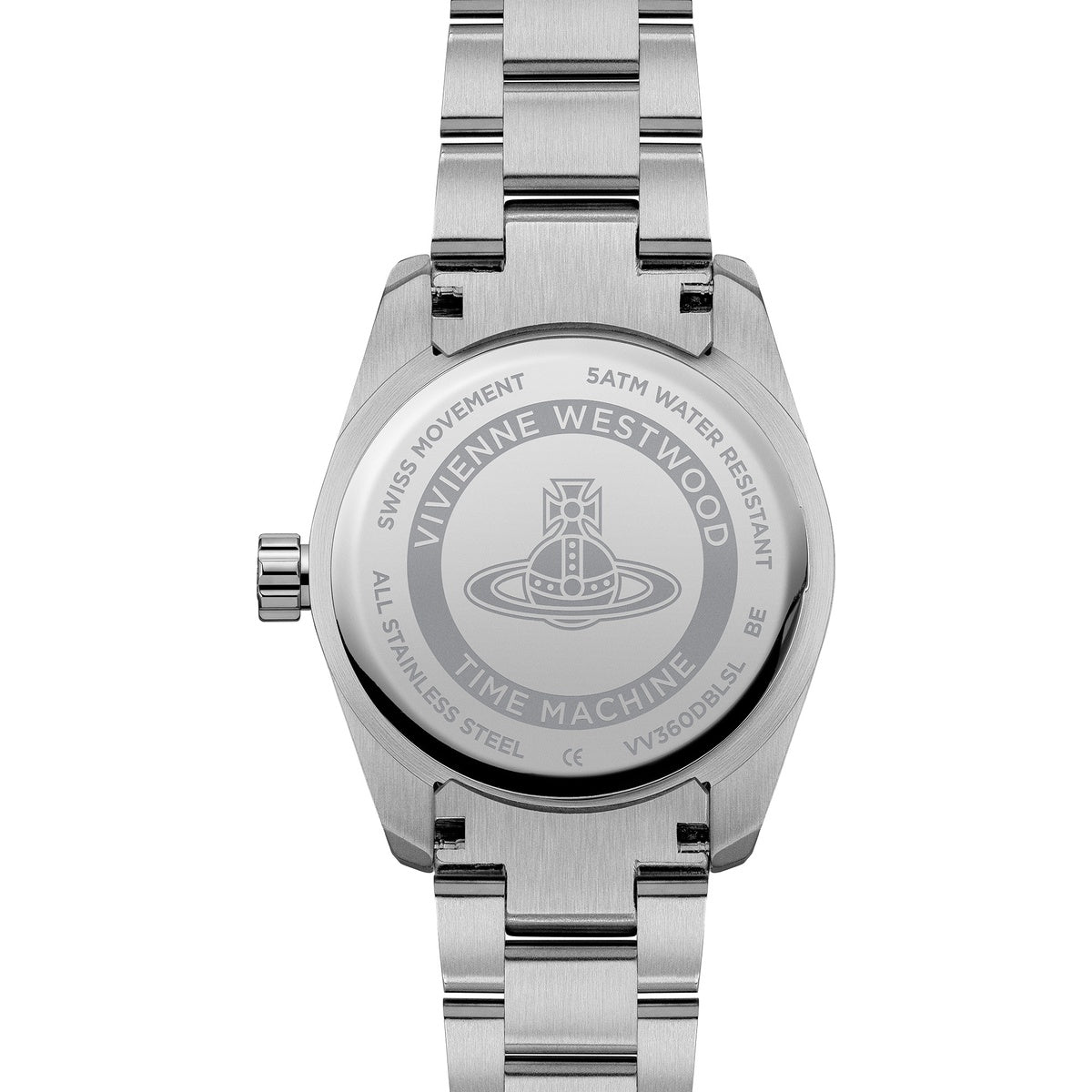 Vivienne Westwood Silver Fenchurch Midnight Blue Dial Watch