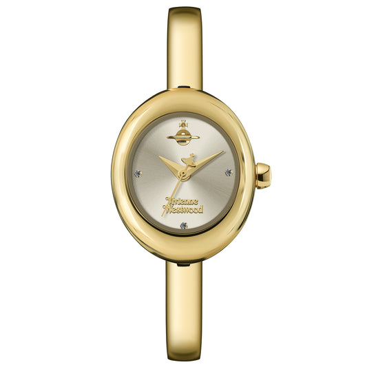 Vivienne Westwood Silver The Audley Bangle Watch