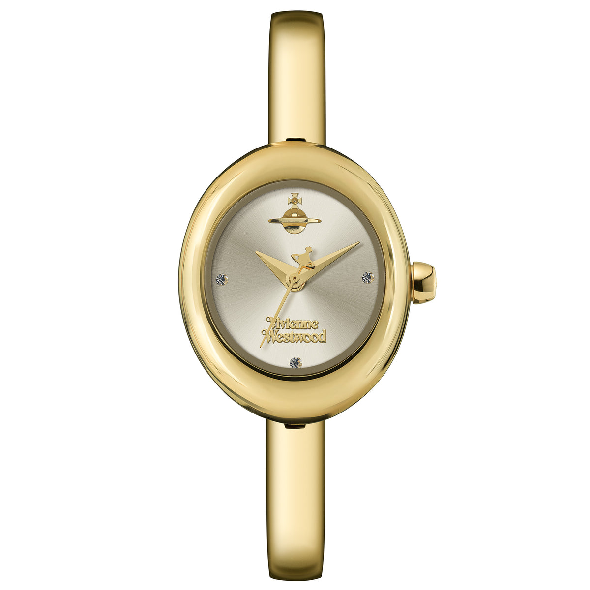 Vivienne Westwood Gold The Audley Bangle Watch