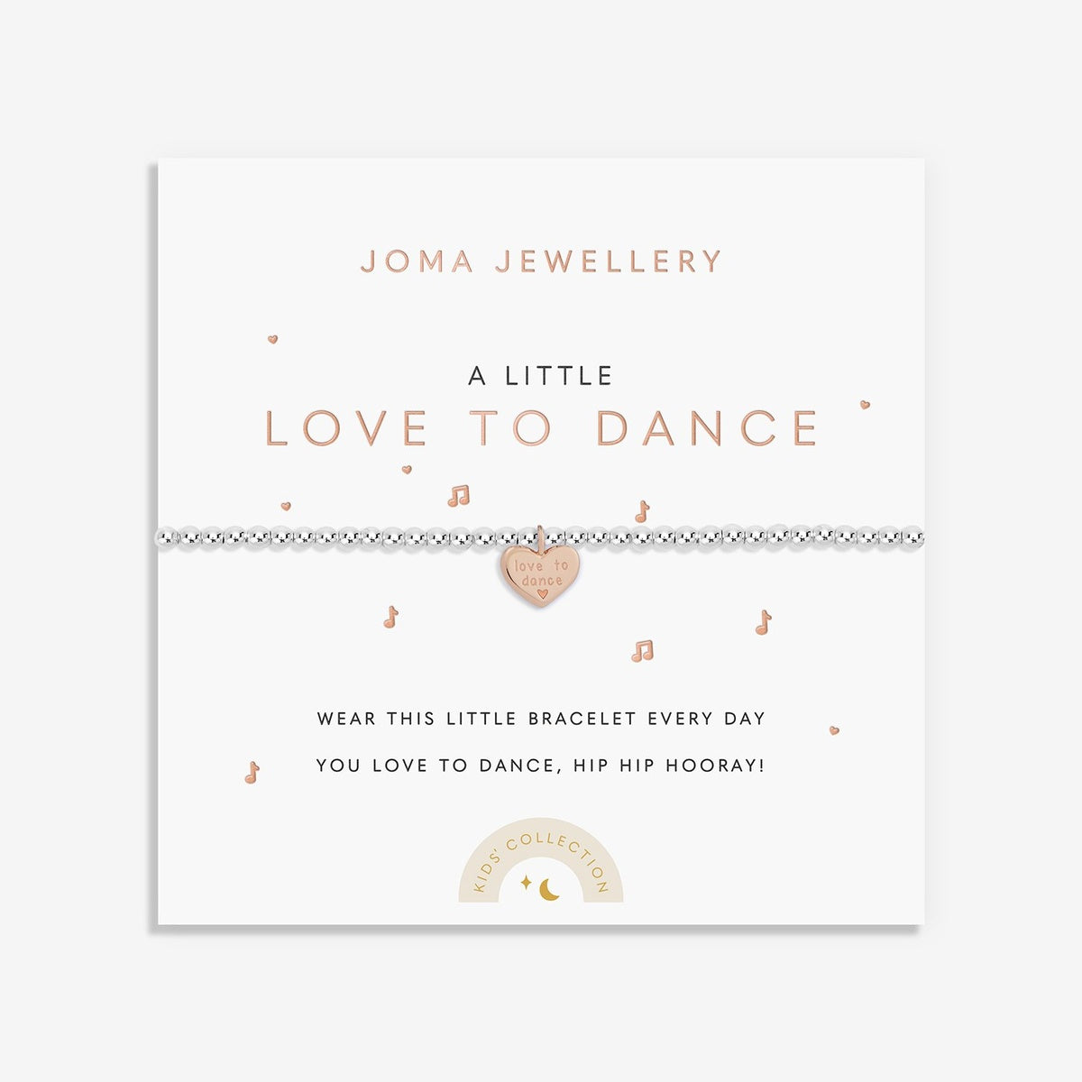 Joma A Little Love To Dance Heart Kids Bracelet