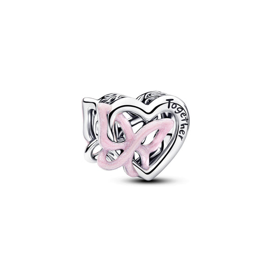 Pandora Silver Entwined Heart & Butterfly Charm