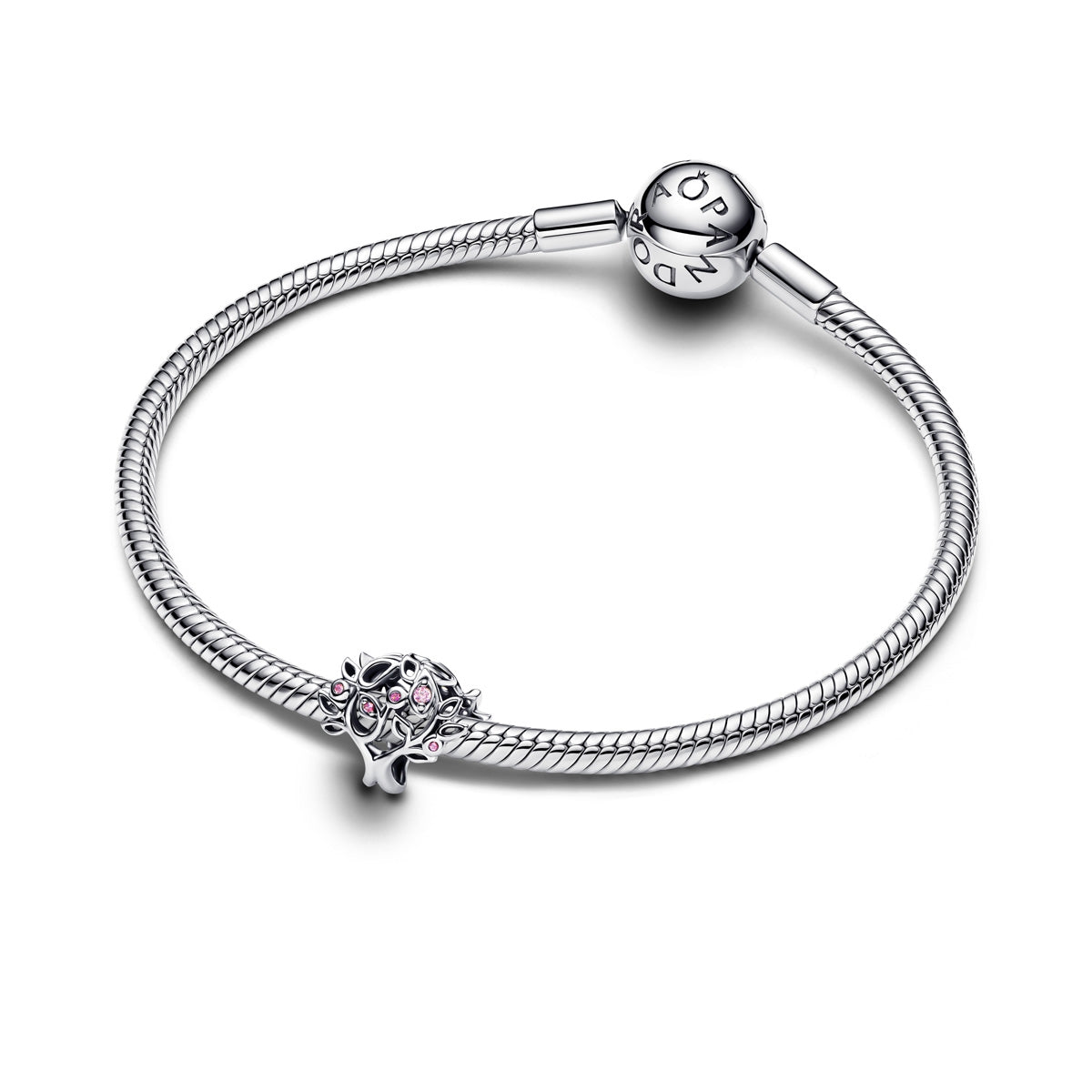 Pandora Silver Family Tree Openwork Charm