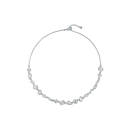 Ted Baker Silver Julie Jewel Chain Crystal Necklace