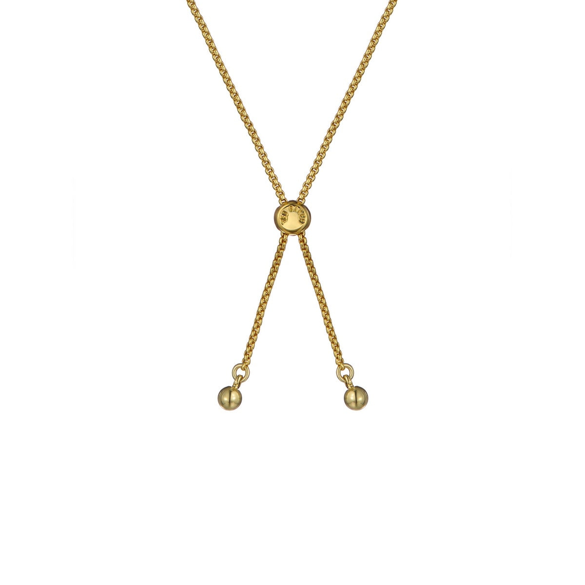 Ted Baker Gold Juliet Jewel Chain Multi Crystal Sliding Bracelet