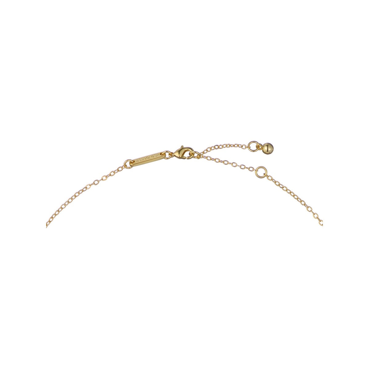 Ted Baker Gold Miley Mini Crystal Cluster Rose Necklace