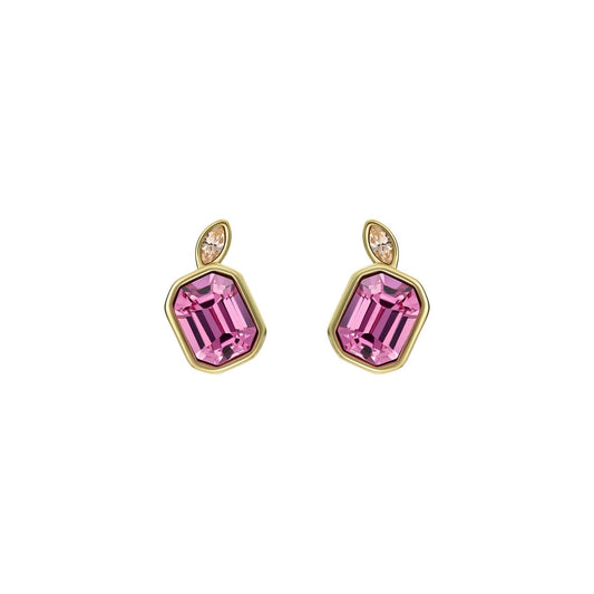 Ted Baker Gold Michelle Mini Crystal Cluster Rose Stud Earrings