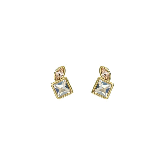 Ted Baker Gold Milani Mini Crystal Cluster Honey Stud Earrings