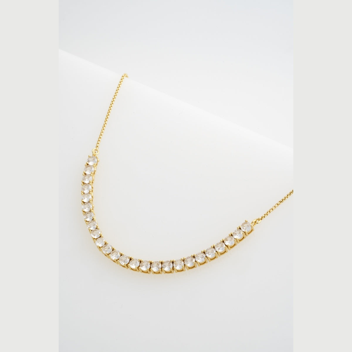 Ted Baker Gold Melrose Tennis Necklace