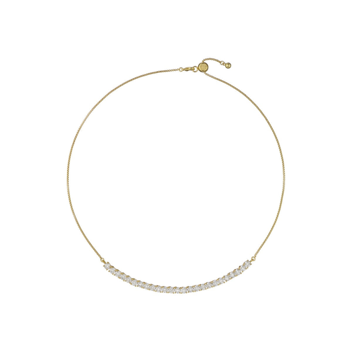 Ted Baker Gold Melrose Tennis Necklace