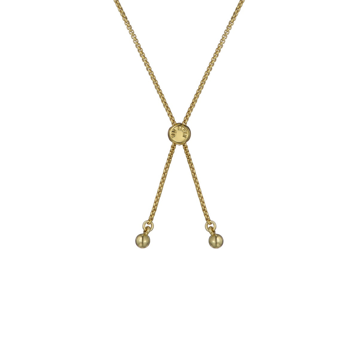Ted Baker Gold Hela Hoopla Pavé Open Circle Sliding Bracelet